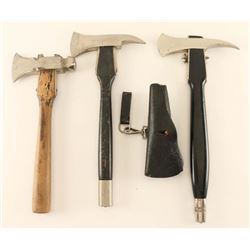 Lot of 3 Fire Axes