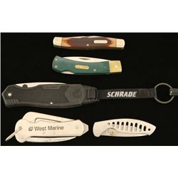 Lot of 5 Pocket Knives
