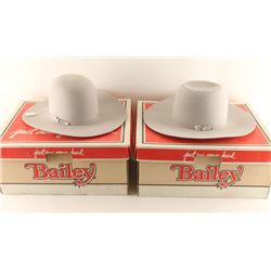 Lot of 2 Bailey Hats