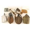 Image 1 : Lot of 4 Military Canteens & Misc
