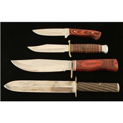 Lot of 4 Knives
