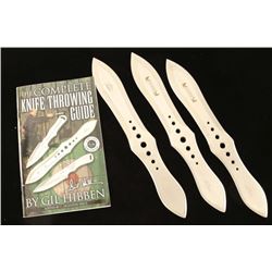 Lot of 3 Gil Hill Throwing Knives