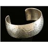 Image 2 : Hammered Sterling Navajo Cuff