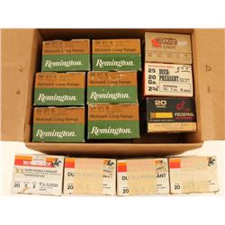 Lot of 20 Ga Ammo