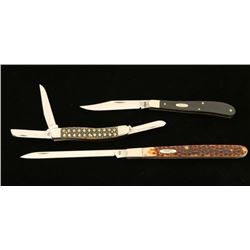 Lot of 3 Case Knives
