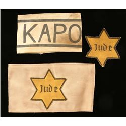 (2) Jewish War Arm Bands