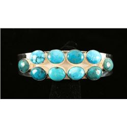 Sterling Turquoise Cuff