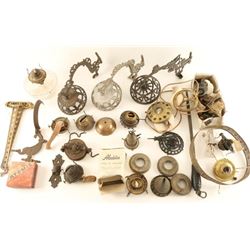 Antique Oil Lamp Lot