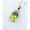 Image 1 : Bold Fantasy Cut Lemon Quartz Pendant