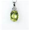 Image 3 : Bold Fantasy Cut Lemon Quartz Pendant