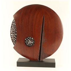 Modern Wood Art Piece