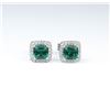 Image 1 : 'EFFY' Design Chatham Created Emerald Earrings
