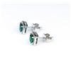 Image 3 : 'EFFY' Design Chatham Created Emerald Earrings