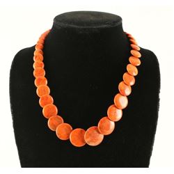 Native American Coral Necklace