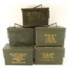 Image 1 : Lot of 5 Empty Ammo Cans