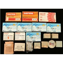 Lot of 6.5 & 7.5 Ammo