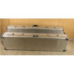 Lot of 2 Guardforce Metal Gun Cases