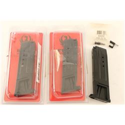 Lot of 3 Ruger SR9 Mags