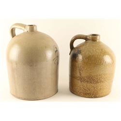 Lot of 2 Large Ceramic Jugs