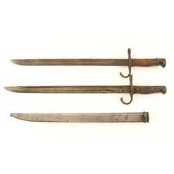 (2) Arisaka Bayonets
