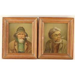 Two Oils on Board by Anders Wallin