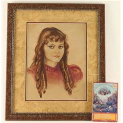 Watercolor on Paper by Vera Leeper