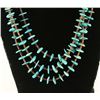 Image 2 : Old Pawn Turquoise Chip Heishi Shell Necklace