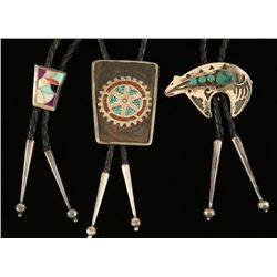 Lot of 3 Bolo Ties