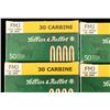 Image 2 : Lot of 30 Carbine Ammo