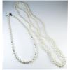 Image 1 : Lot of 2 Pearl Strands