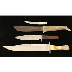 Lot of 4 Knives