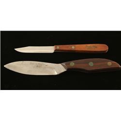 Lot of 2 Knives a Yukon Hunter Knife