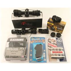 Box Lot of Gun Accessories