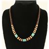 Image 1 : Native American Turquoise Shell Necklace
