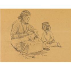 Pencil Sketch on Paper