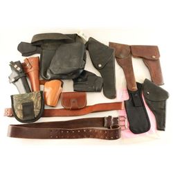 Lot of Gun Leather