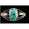 Image 1 : Native American Turquoise Sterling 5 Wire Cuff
