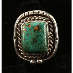 Turquoise Sterling Native American Ring