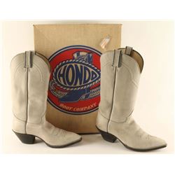 Pair of Hondo Cowboy Boots
