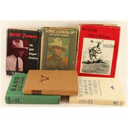 Lot of 6 Will James Books