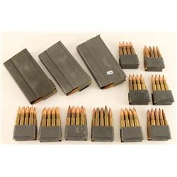 Lot of 3 Loaded Mags of 308