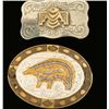 Image 1 : Lot of 2 Belt Buckles