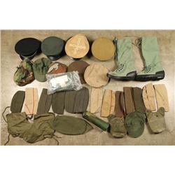 Large Lot of Military Accessories
