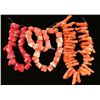 Image 2 : Lot of 3 Strands of Coral
