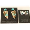 Image 1 : Lot of 2 Pairs Native American Earrings