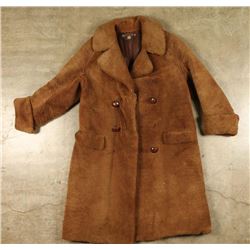 Mens Long Lambs Wool Coat