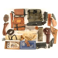 Lot of Gun Leather & Slings