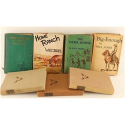 Lot of 7 Will James Books