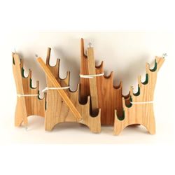 Set of 4 Gun Show Rifle Racks