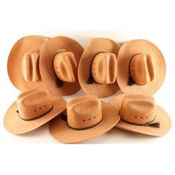 Lot of 7 Bailey Cowboy Hats